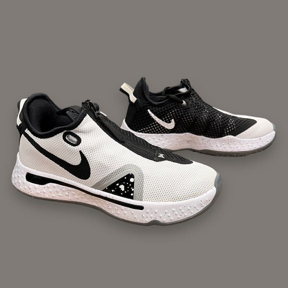 Nike Sneakers WMNS‎ 7.5 Black White PG 4 PAUL GEORGE BASKETBALL RARE CD5079 100